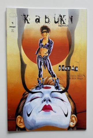 Kabuki Agents Scarab #1-8 Complete Series 1999