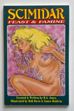 Scimidar Book II: Feast & Famine Graphic Novel TPB First Print 1990