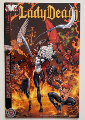 Lady Death #1-3 'Dark Alliance' (Chaos! 2002)