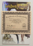 Lady Death / Medieval Witchblade #1 Dynamic Forces Cover Certificate of Authenticity 2001