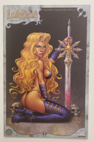Lady Death: Alive #4 Limited Variant Edition, 2001