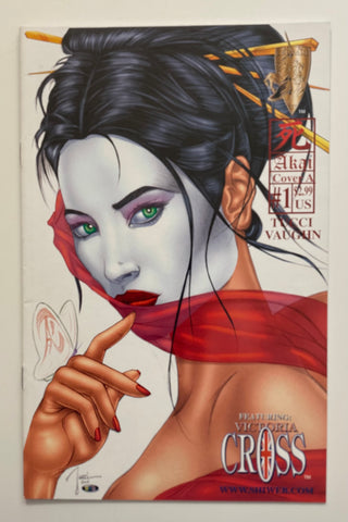 Shi Akai #1 Cover A & Cover B featuring Victoria Cross (Crusade 2001)