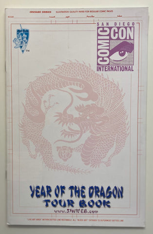 Shi #1 Year of the Dragon Tour Book San Diego Comic Con International (Crusade 2000)
