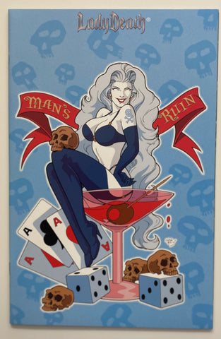 Lady Death: Tribulation #1 Premium Tattoo Collector's Dream Edition Limited Edition 2000