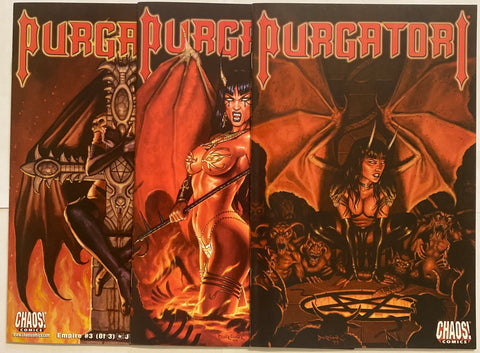 Chaos! Purgatori #1-3 complete set.