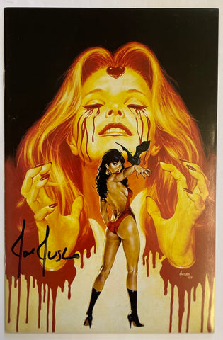Vampirella Quarterly Fall 2007, Signed Joe Jusko Virgin Cover, VERY RARE, Limited to 100 copies, complete with Certificate of Authenticity.