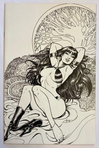 Vampirella Quarterly Winter 2008, VERY RARE Joyce Chin Virgin Cover, Limited to 500 copies