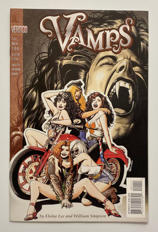 DC Vertigo Vamps #1-6 Complete Series, VF & NM condition. 1994