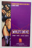 Vampirella Monthly #13-15 All B Cover Variants, World's End #1-3 1999
