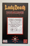 Lady Death Dark Alliance Number One, Limited Edition, RARE, 2002