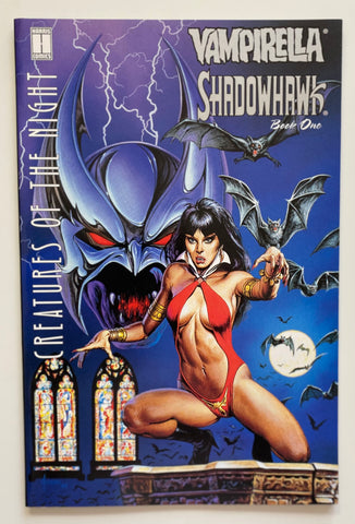 Vampirella Shadowhawk Creatures of the Night Books 1 & 2 1995