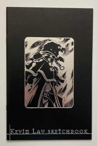 Kevin Lau Sketchbook #1A Leather Platinum Foil Enhanced Limited Edition 2001