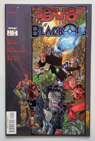 DV8 Vs. Black Ops #1-3 Complete Series 1997