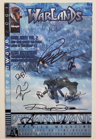 Warlands The Age of Ice with 8 Signatures, 2000