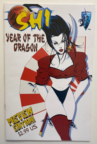 Shi Year of the Dragon 4 Issues: Preview, #1-#3A Complete (Crusade 2000)