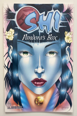 Shi Pandora's Box 3 Issues: Preview, #1/2 & #1 Tucci Covers, (Avatar 2003)