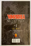 Vampirella Quarterly Winter 2008, VERY RARE, Al Rio Virgin Cover Limited to 500 copies