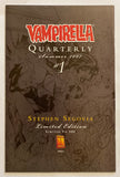 Vampirella Quarterly Summer 2007 #1 Stephen Segovia Limited Edition Limited to 500 VERY RARE