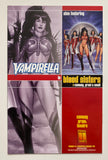 Vampirella Monthly #16E & 17D, Pantha #1 & 2, Limited Edition Photo Covers, 1999