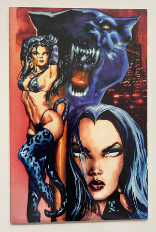 Vampirella Monthly Pantha #0 C Cover Variant, Mark Texiera Cover, VERY RARE Limited Edition, 1999