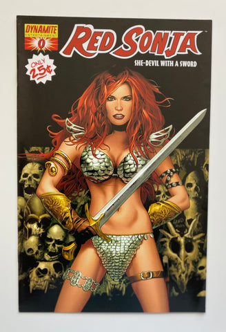 Red Sonja #0, 1 & 2 B Cover Variants, 2005