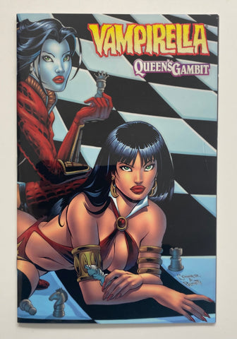 Vampirella #1 Queen's Gambit Limited Edition Chrome Cover 1998