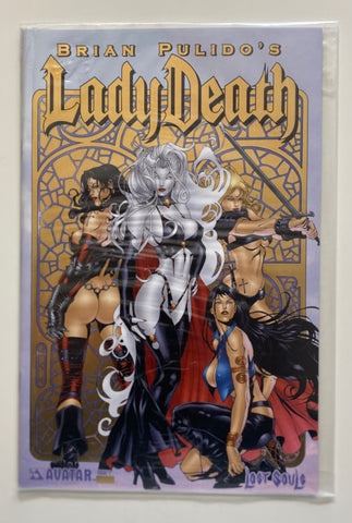 Lady Death Lost Souls #1I, 2006, Limited to 650 Copies, Unopened Polybag, Certificate of Authenticity